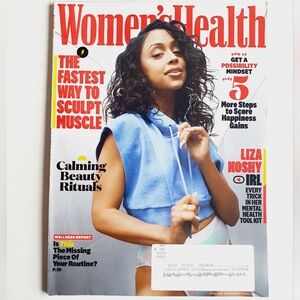 Women's Health Magazine April, 2022 Liza Koshy Possibility Mindset Sculpt Muscle